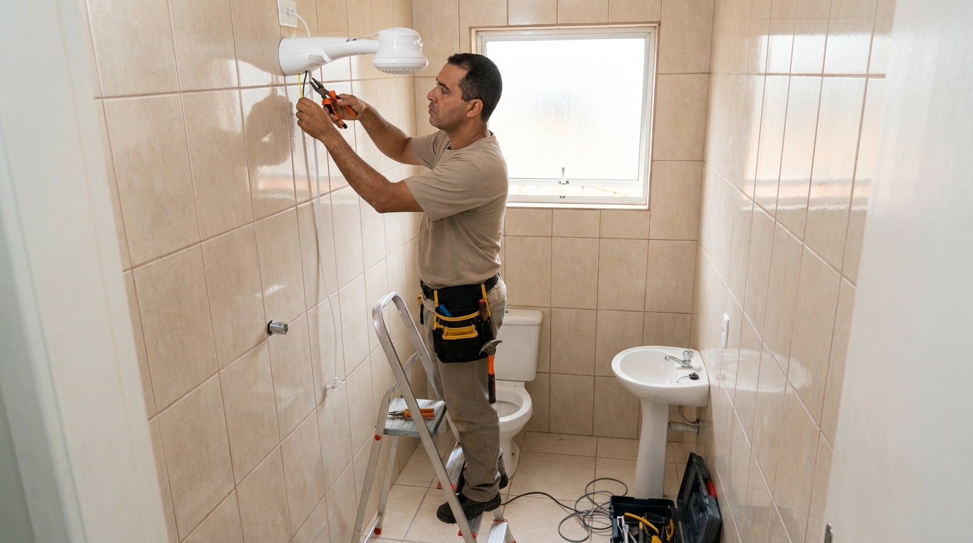 Troca de Resistência no Engenho Pequeno, Nova Iguaçu‑RJ